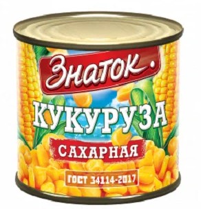 Кукуруза сладкая 425мл, ж/б