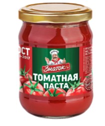 Томатная паста 500гр, ЗНАТОК