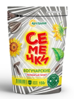 Семечки "Богучарские" Полосатый гигант 150г.