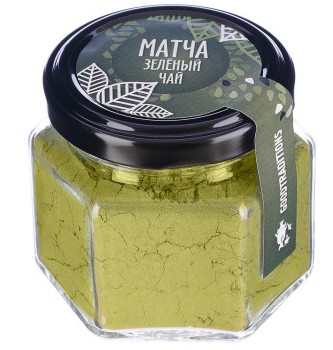 Матча Зеленый чай, стекло, 50г