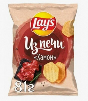 чипсы Lay’s из печи Хамон 81 гр.