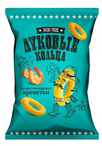 45г. Лук. кольца Жарена креветка, MiniFree
