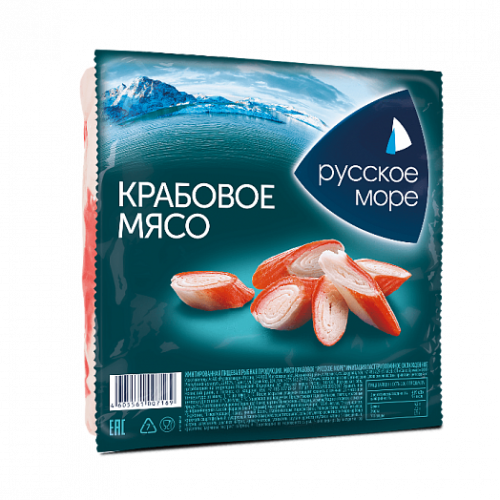 Мясо крабовое "Русское море" 200 гр.