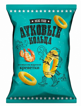 100г. Лук. кольца Жареная креветка, MiniFree