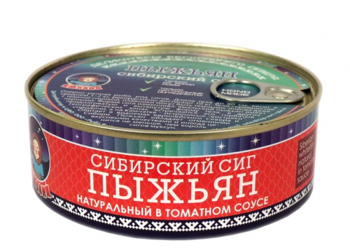 Пыжьян натур. в томат. соусе ж/б 240 гр. 