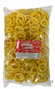150 гр, "Луковые кольца" со вкусом Бекона 
