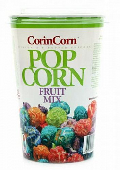 90 гр, "CorinCorn" стакан попкорн фруктовый микс