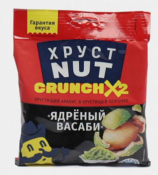 Арахис в хр.кор. Ядреный васаби (110гр)