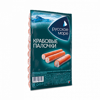 Палочки крабовые "Русское море" 200 гр.