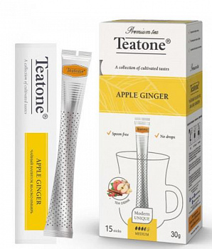 Яблоко-Имбирь TEATONE 30гр.