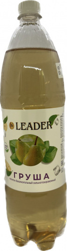 Напиток газ. б/а  LEADER Груша, 1,5л. пэт