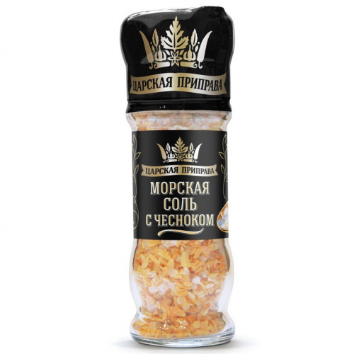Мельница "Морская соль с чесноком" 65г. "Царская приправа"