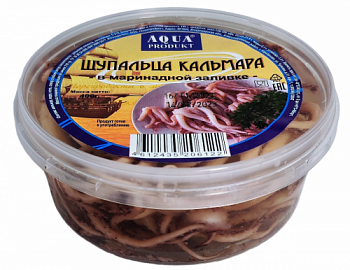 0,4  Щупальца кальмара в маринадной заливке 