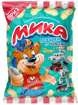 МИКА+ сюр. кукур. палочки мальч. 70г.