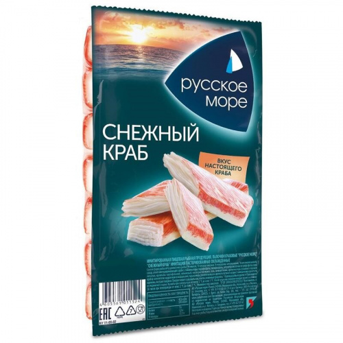 Палочки крабовые "Снежный краб" 200 гр.