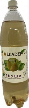 Напиток газ. б/а  LEADER Груша, 1,5л. пэт