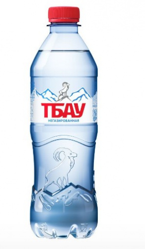 Тбау негаз, 0,5л ПЭТ, мин. вода