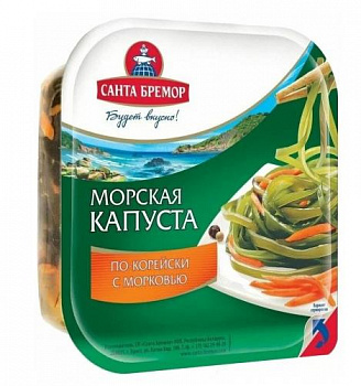 Капуста морская по-корейски с Морковью, 200 гр.