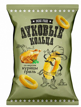 100г. Лук. кольца Курица гриль, MiniFree