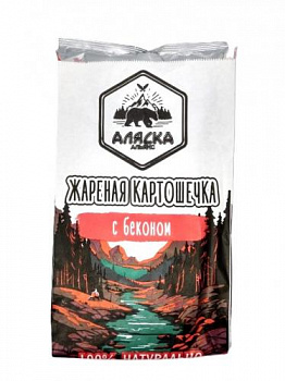 Чипсы Картошечка жареная, бекон, 100гр, (Аляска)
