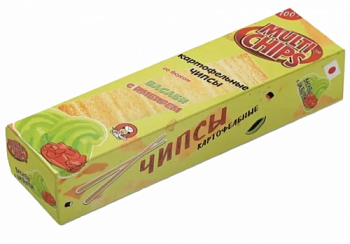 Картофельные чипсы "MULTI" васаби 100 гр.