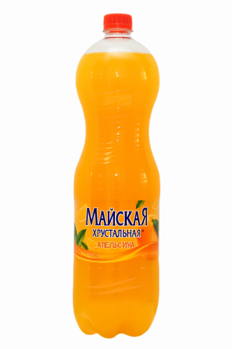 Апельсин 1,5л напиток "Майская хрустальная" 