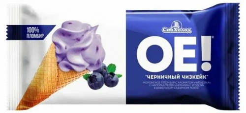 ОЕ!  Мороженое "Черничный чизкейк" 80гр.