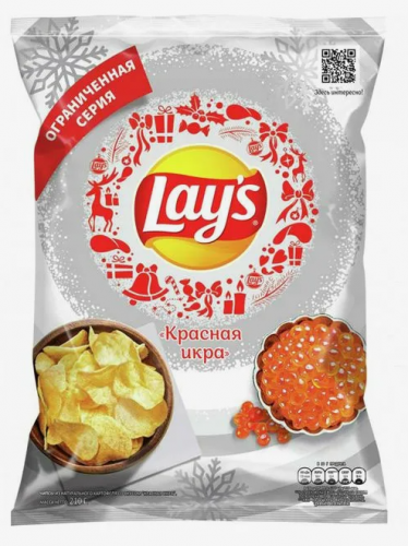 120гр. чипсы Lay’s красная икра