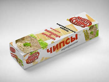 Картофельные чипсы "Multichips" холодец с хреном 50 гр.