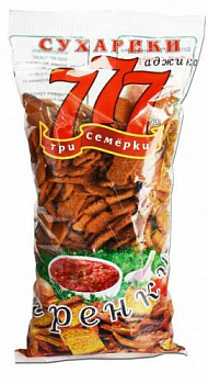 Гренки 777 со вкусом аджики