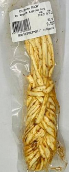 Сырный продукт косичка "Аджика", в/у 100гр. 
