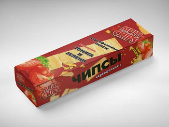 Картофельные чипсы "Multichips" томат 50 гр.