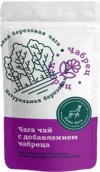 Чага Чай с добавлением чабреца, 100г